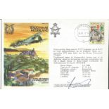 Two Escape in a Heinkel III covers both signed by Lt Col Bvan Tussenbroek SC25b cover with double
