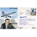 BRIAN TRUBSHAW: Test Pilots series cover dedicated to and signed by Concorde chief test pilot the