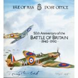 BATTLE OF BRITAIN PRESENTATION SET: Isle of Man 50th anniversary of the Battle of Britain