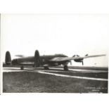 RAF Lancaster A. S. R MK III Merlin bomber 6x9 b/w vintage photo pictured December 1945. Good