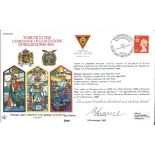 L'Armee Secrete Secret Army cachet on special signed cover A C France, SC40bAl Tribute to the