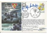 Gunther Radusch KC and Martin Becher KC German Nightfighters signed The Secret Army in Louvain cover