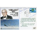 GUINEA PIG CLUB: 41st Anniversary of the Guinea Pig Club cover signed by Battle of Britain pilot Tom