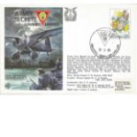 Two standard unsigned covers The Secret Army of Louvain RAF escapers SC26a. 5f Belgian stamp