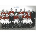 Autographed 12 X 8 Photo, Jack Crompton, A Superb Image Depicting Manchester United's 1948 Fa Cup