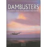 World War Two hardback book titled Dambuster the Definitive History of 617 Squadron at war 1943-1945