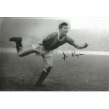 Autographed 12 X 8 Photo, Ken Morgans, A Superb Image Depicting Morgans In Full Length Action For