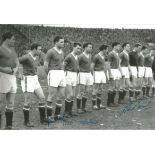 Autographed 12 X 8 Photo, Manchester United 1958, A Superb Image Depicting United's 'Busby Babes'