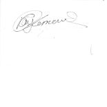 Ray Clemence Liverpool & Tottenham Signed 4x6 Card. Good Condition. All signed pieces come with a