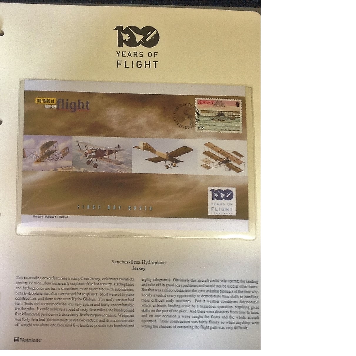 Aviation collection 100 years of flight includes 23 FDC and Coin covers featuring iconic planes - Image 3 of 8