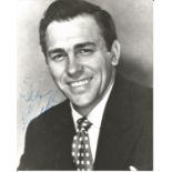 Howard Keel signed 10x8 b/w photo. Dedicated. Good Condition. All signed pieces come with a