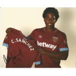 West Ham United 6 Signed 8x10 Photos Aaron Cresswell, Jordan Hugill, Ryan Fredericks, Andriy