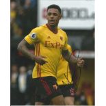 Andre Gray & Richarlison 2 Signed Watford 8x10 Photos. Good Condition. All signed pieces come with a