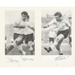 Bobby Smith & Ron Henry 2 Signed Tottenham Hotspur Pictures. Good Condition. All signed pieces