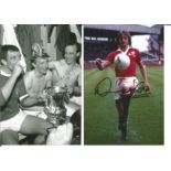 Manchester United 4 Signed Photos Lee Martin, Ashley Grimes, David Mccreery & Maurice Setters.