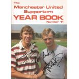 Football Autographed Manchester United Supporters Year Book, Number 11, Issued In 1982 - The Front