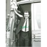 Football Autographed 8 X 6 Photo, Willie Wallace, A Superb Image Depicting Wallace Holding Aloft The