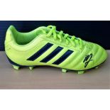 Football Memphis Depay signed Adidas football boot. Good Condition. All signed pieces come with a