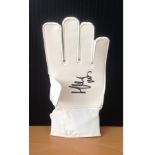 Football Hugo Lloris signed Adidas Goalkeeper glove. Good Condition. All signed pieces come with a