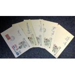 Football Collection 5, Celtic 1970 European Cup Final commemorative FDCs signed by David Hay, Jim