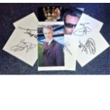 Football Collection Chelsea past managers and players 8, photos and signed album pages includes