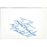 Guy Mitchell signed album page. February 22, 1927 - July 1, 1999) was an American pop singer and