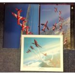 Red Arrow collection, three pieces 1998 And 2004 official Calendars in mint condition and a colour