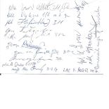 16 WW2 Czech Battle of Britain, Bomber and fighter pilots signed white card with assorted unsigned