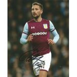 Conor Hourihane Signed Aston Villa 8x10 Photo. Good Condition. All signed pieces come with a