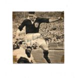 Bill Liddell, Liverpool and Scotland 3x4 signed b/w newspaper photo. William Beveridge Liddell (10