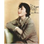 Luise Rainer signed 10x8 colour photo. January 12, 1910 - December 30, 2014) was a German-American