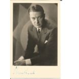 Clive Brook signed 6x4 b/w photo. (1 June 1887 - 17 November 1974) was an English film actor. Good
