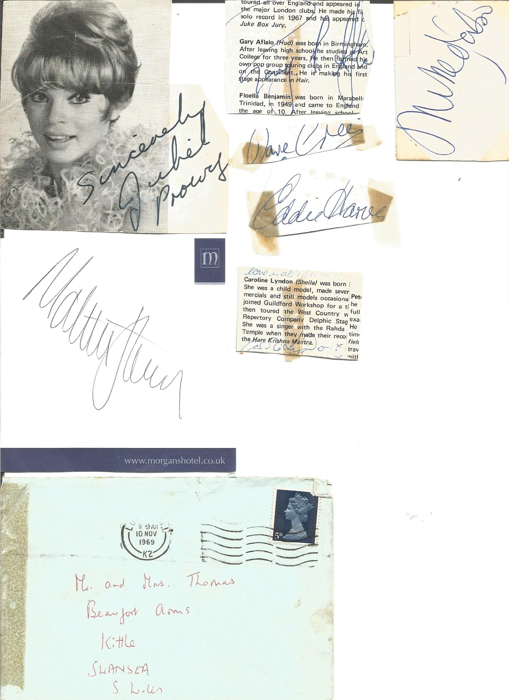 Entertainment autograph collection, 30+ pieces, pages, photos, some very small and scruffy. Includes - Image 4 of 6