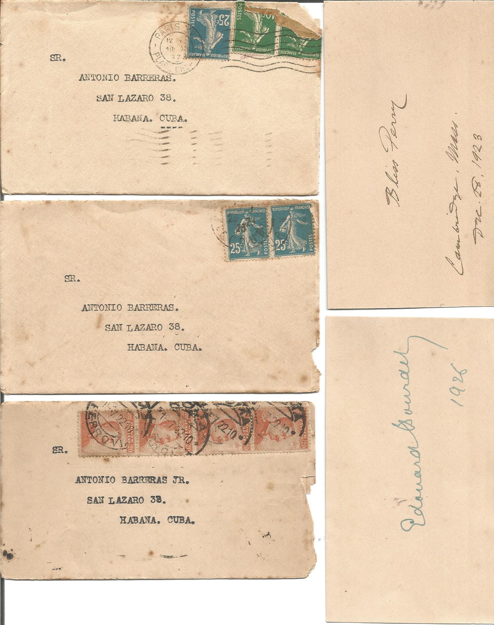 Vintage 1920s/30s autograph collection of 14 cards about 3 x 2 inches signed some with the - Image 2 of 3