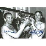 Autographed 12 x 8 photo football, EVERTON 1966, a superb image depicting Everton's MIKE