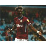 Tammy Abraham Signed Aston Villa 8x10 Photo. Good Condition. All signed pieces come with a