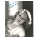 Jill Esmond signed 10x8 b/w photo. 26 January 1908 - 28 July 1990) was an English stage and screen