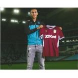 Anwar El Ghazi Signed Aston Villa 8x10 Photo. Good Condition. All signed pieces come with a