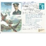 Battle of Britain multiple signed Lord Dowding cover from the collection of Ted Sergison. Signed