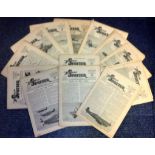 Aeroplane Spotter magazine collection of 26 dating between 14 January 1943 and December 1943.