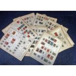 United States and South America Stamp collection dating pre 1960, 41 sheets from countries such as
