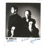 The Montellas signed 10x8 b/w photo. Good Condition. All signed pieces come with a Certificate of