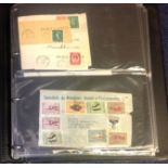 GB Stamp and cover collection over 20 pages of covers, Phqs and stamps dating back to the 70s stored