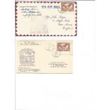 Postal History to Canadian valuable covers Experimental flight Sydney to Halifax PM 31/7/35 and
