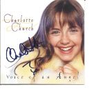 Charlotte Church signed Cd insert for Voice of an angel. CD included. Good Condition. All signed