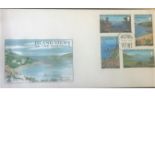Guernsey FDC collection approx 50 dating between 1966/1982 in a blue cover album. Good Condition.