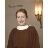 Pauline Moran Poirot signed authentic 10x8 colour photo 2. Good Condition. All signed pieces come