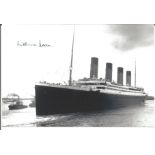 RMS Titanic signed 6x4 b/w photo by Survivor Millvina Dean. Good Condition. All signed pieces come