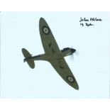 WW2 Spitfire rigger John Milne signed 10x8 colour photo. Good Condition. All signed pieces come with