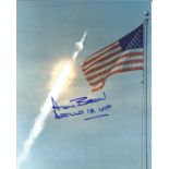 Alan Bean Apollo 12 LMP genuine authentic 10x8 colour photo.NASA astronaut. Good Condition. All